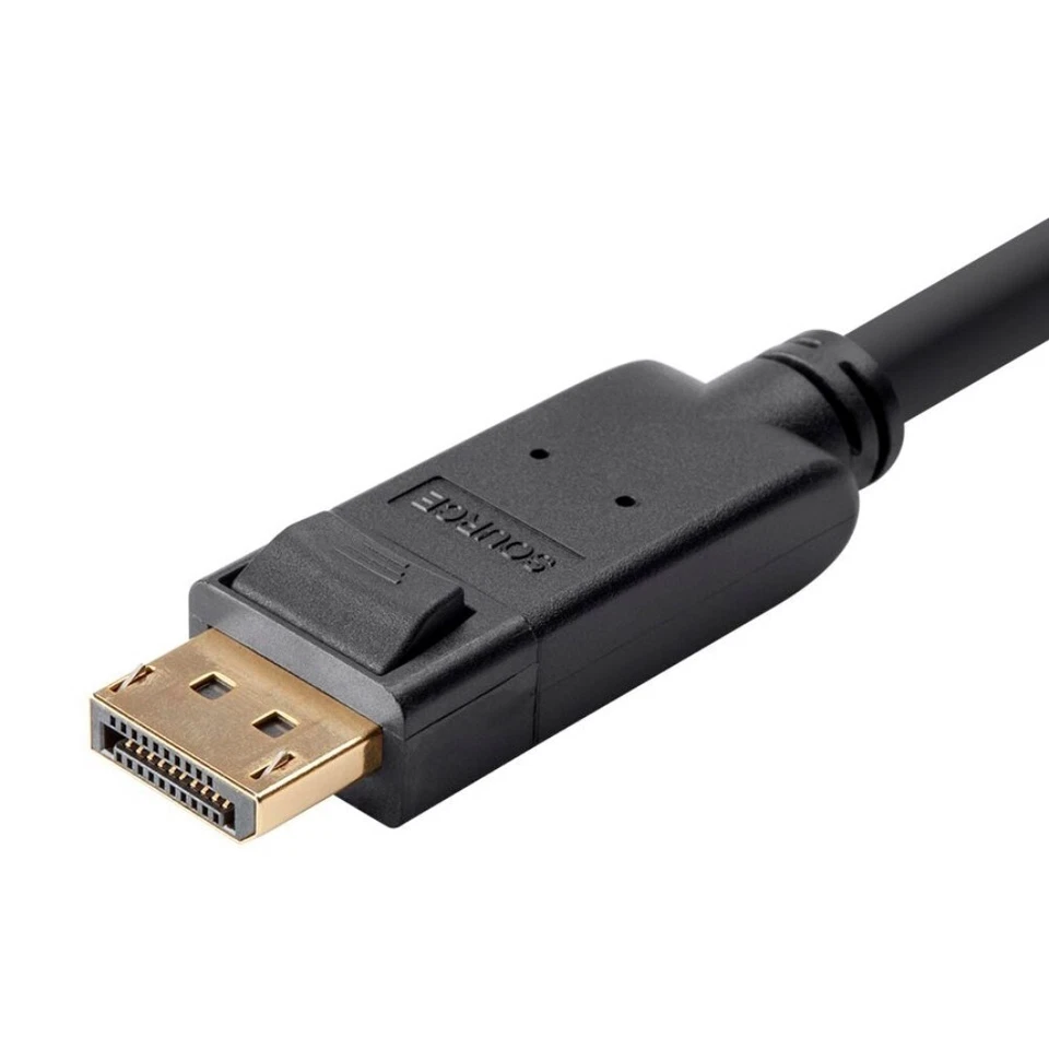 6FT DisplayPort DP 1.2a to HDMI Cable 4K 60Hz HDTV 3D 1080p MacBook Monitor - Image 3 of 4