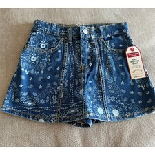 Girl denim skort size 12