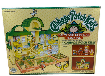 Vtg Original 1984 Panosh CABBAGE PATCH KIDS BABYLAND GENERAL HOSPITAL 2200 NRFB