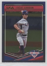 2018 Panini USA Baseball Stars & Stripes Longevity Lucas Gordon #58 6ld