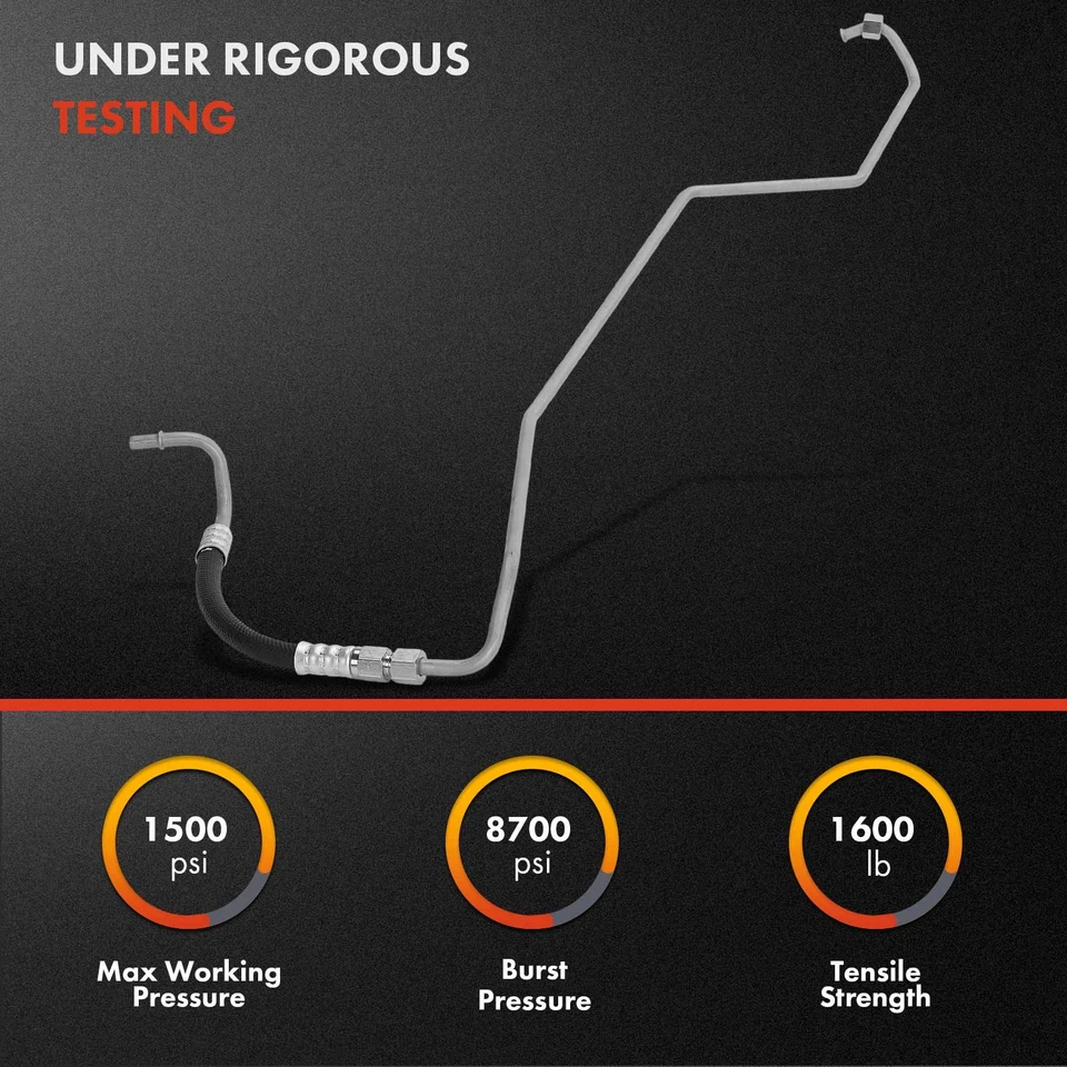 Transmisión automática. Conjunto de manguera de enfriador de aceite para Ram 1500 Van Dodge B1500 B2500 B3500 Foto 3 de 4