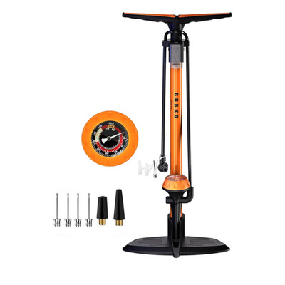 Fahrradpumpe für Rennrad und MTB mit Manometer 160 PSI, Hochdruckpumpe