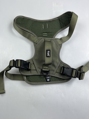 TUG Dog Harness with 2 Leash Connection Points | Adjustable, Padded Size L