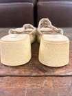 Lower East Side Crochet Platform Slide Sandals Beige Brown Women’s Size 6.5 — photo 6