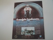 advertising Pubblicità 1977 MOTO BMW R100 R 100 RS
