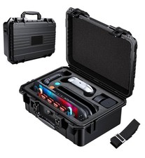 Rugged Hard Travel Carrying Case for Nintendo Switch 2 2025 Protective Black