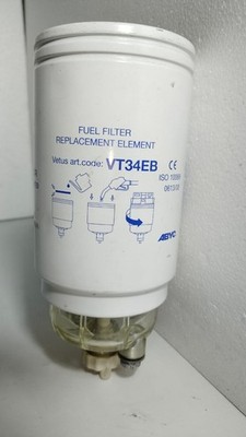 Vetus VT35EB Replacement Fuel Filter Element   10 Micron, CE/ABYC Certified