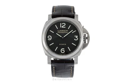 Panerai Luminor Base 8 Days Handaufzug Titan Ref. PAM00562 Box & Papiere 2020 - Bild 1 von 4