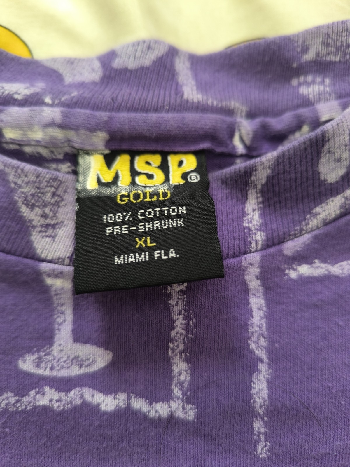 Vintage magic mountain purple pattern tropical al… - image 4