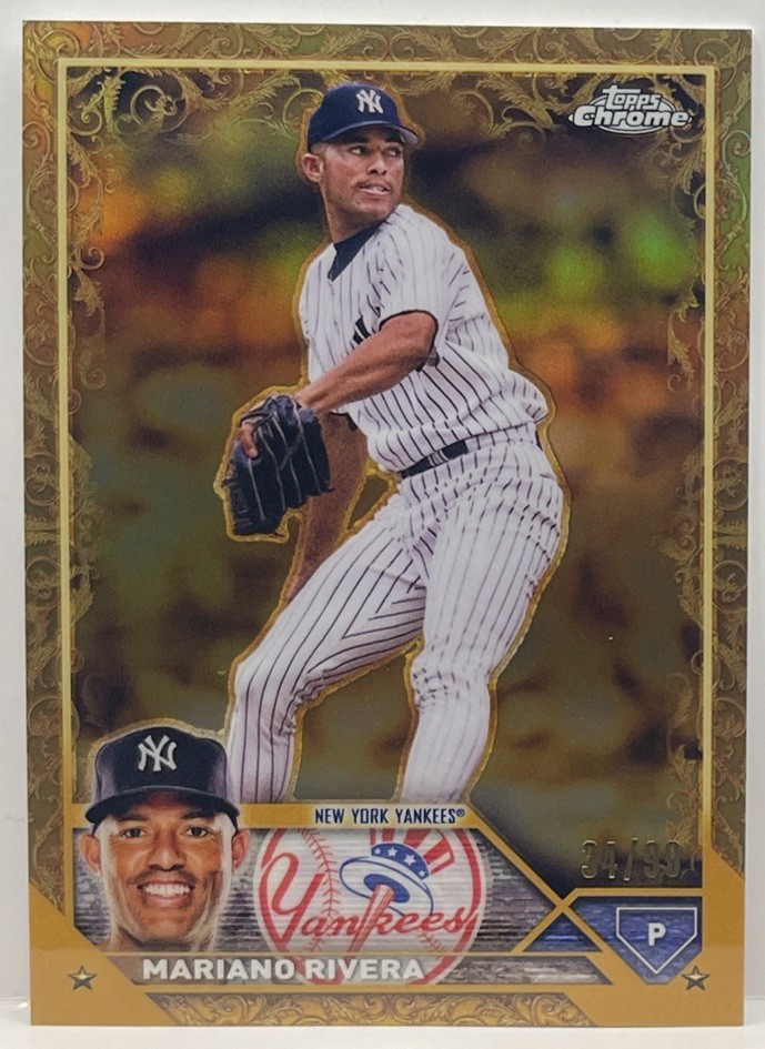 Mariano Rivera 2023 Topps Gilded Collection Refractor #34/99 Yankees HOF SP