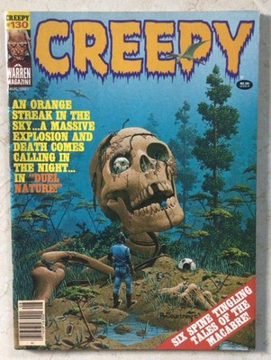 Creepy # 130,  1981,  Warren Fantasy Horror Magazine.