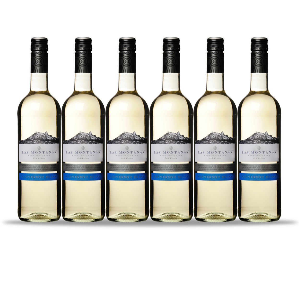 Las Montanas Sauvignon Blanc (6 x 750ml - 13%)