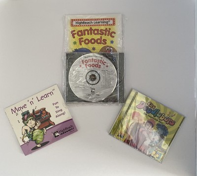 Preschool Early Learning ~ Kids MUSIC CD LOT OF 3 High Reach Learning NEW/SEALED