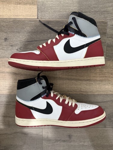 Union LA x Nike Air Jordan 1 Retro High Chicago Shadow taglia 13 indossate 2 volte 2025 - Foto 2 di 8