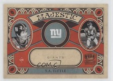 2010 Panini Crown Royale Majestic YA Tittle #40 HOF 1b8