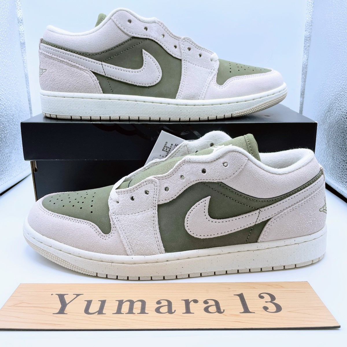 Nike Air Jordan 1 Low SE Medium Olive HV4089-201 Men's Size | eBay