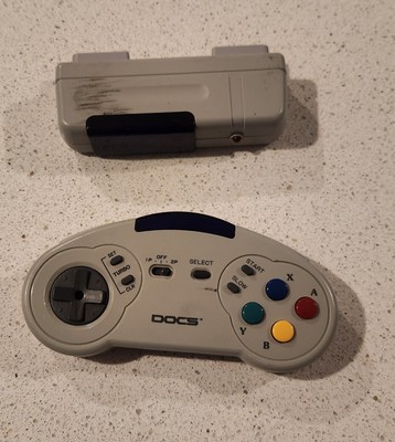 DOCS SNES Super Nintendo Wireless Controller W/ Receiver