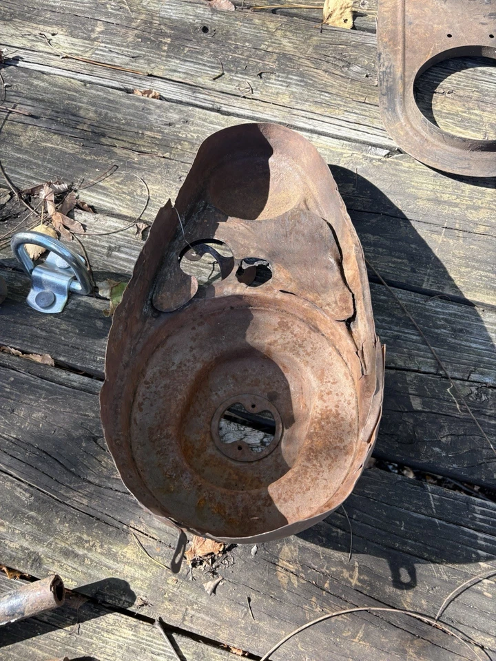 Cubierta primaria exterior vintage Harley-Davidson Flathead 45 WL WLA WLD Foto 2 de 2