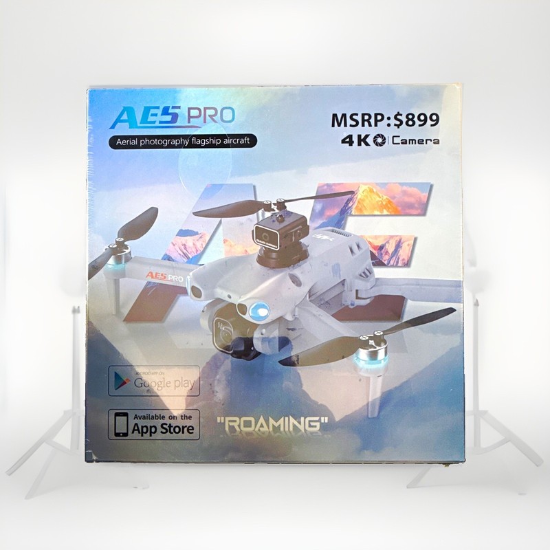 ROAMING AE5 PRO Ready to Fly Drone 4K HD Camera 26-30 Min 328ft BRAND NEW SEALED