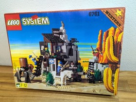 Lego 6761 Bandits Secret Western Hide-Out Original Box Box Goldmine RARE 6762