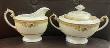 VTG Meito V1819 Cramer & Sugar Bowl w/Lid Japan