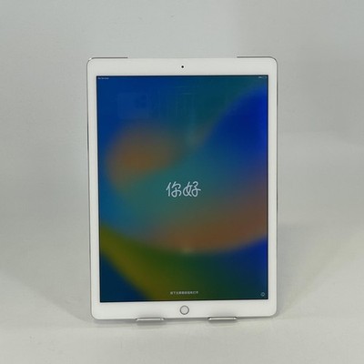 Apple iPad Pro 12.9 (1st Gen.) Silver 128GB Unlocked - White Spots - Very Good