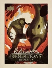 2024 Marvel Renditions Scorpion Lorenza Pigliamosche Auto 30/65 Card