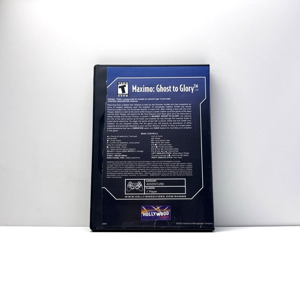Maximo: Ghosts to Glory Sony PlayStation 2 PS2 No Manual Refurbished & Tested - Image 2 of 4