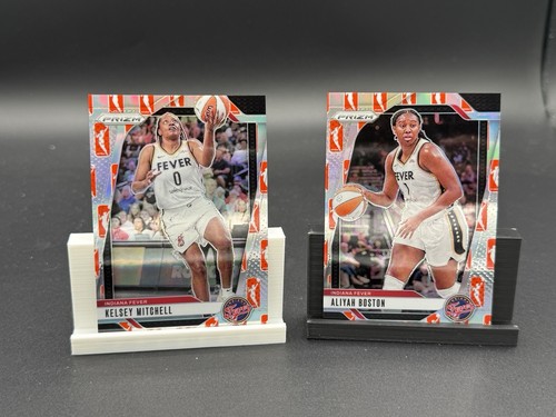 2024 Panini Prizm WNBA - Kelsey Mitchell & Aliyah Boston WNBA Logo Prizm Lot
