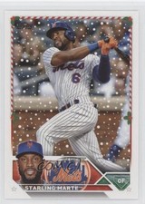 2023 Topps Holiday Starling Marte #H53 0ka4