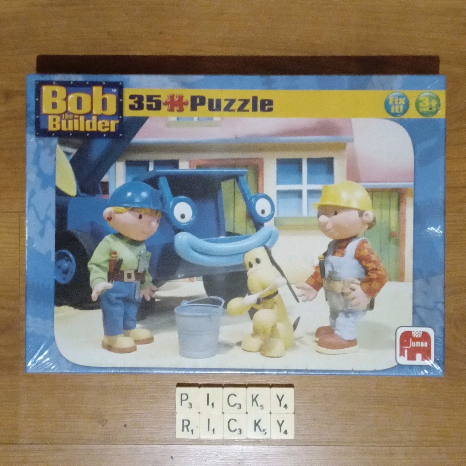 Bob The Builder 35 Piece Jigsaw Puzzle by Jumbo/2005 - New/Sealed
