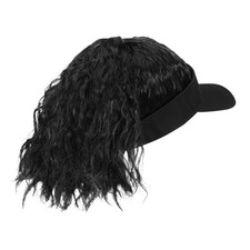 Cap Wigs Synthetic Hair Extensions Fake Ponytail Baseball Caps with
