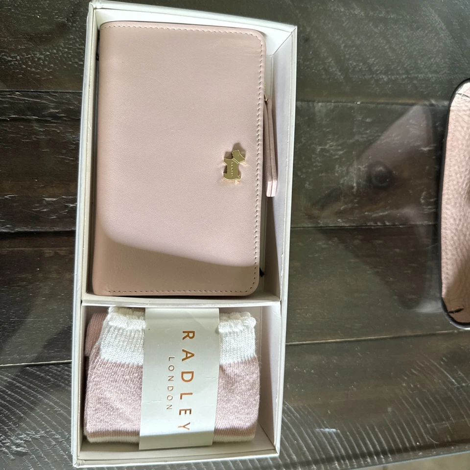 Bandolera Radley marfil, rosa y marrón Foto 3 de 4