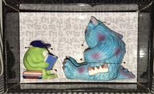 NEW SEALED NIB DISNEY PIXAR MONSTERS INC MIKE & SULLY SALT & PEPPER SHAKERS
