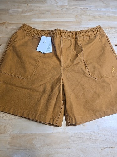 Nike Air Jordan Essentials Woven Shorts Mens Size XL Desert Bronze FV7265-228 - Picture 2 of 7
