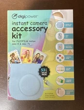 BRAND NEW- INSTANT CAMERA ACCESSORY KIT! VALUE PACK 53 pieces