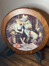 Norman Rockwell -The Runaway 1977 LTD ED 2975/7500 with removable wooden frame