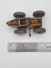 Vintage Working Marx Tin Wind-Up Racer 5 - Lc01