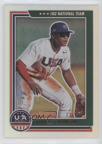 Carte Panini USA Baseball Stars & Stripes 2022 Josiah Hartshorn #sss-jo - Auto Patch