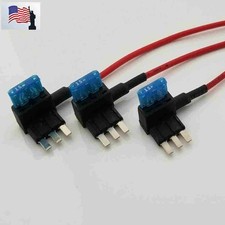 MICRO3 ADD-A-CIRCUIT Fuse Tap 3 Pack With Free Fuse 15 Amps USA