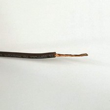 0.75mm Single Stranded Tri Rated Heat Resistant Flex Cable Brown 5m 0.60 per metre