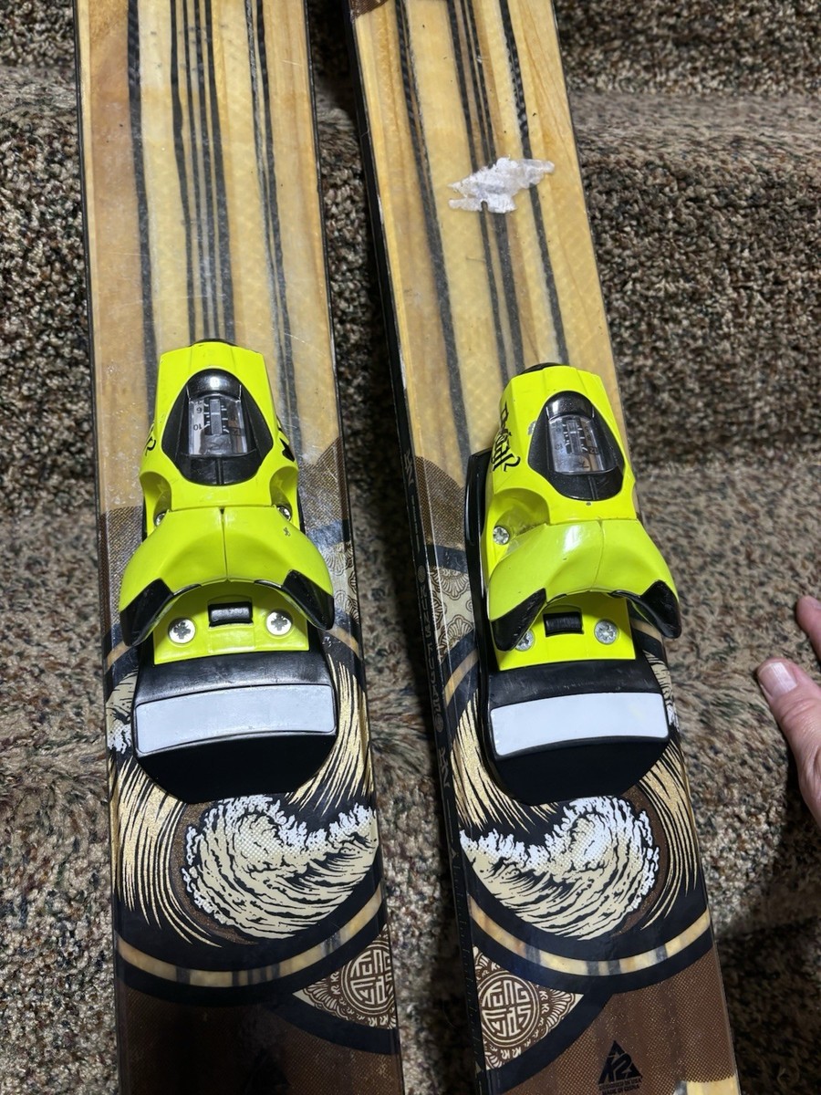 K2 Kung Fujas Pep Fujas Pro Model All Mountain Skis 189 cm W