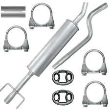 Mitteltopf Mittelschalldämpfer Opel Astra G II 2 1.4 Schrägheck Stufenheck Kombi