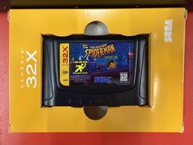 Sega 32x Spider-Man Web Of fire Super Clean, CIB, Registration Card. MEGA RARE