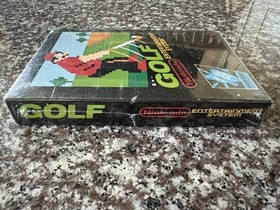 NES H-seam Golf Black Box Sealed Game