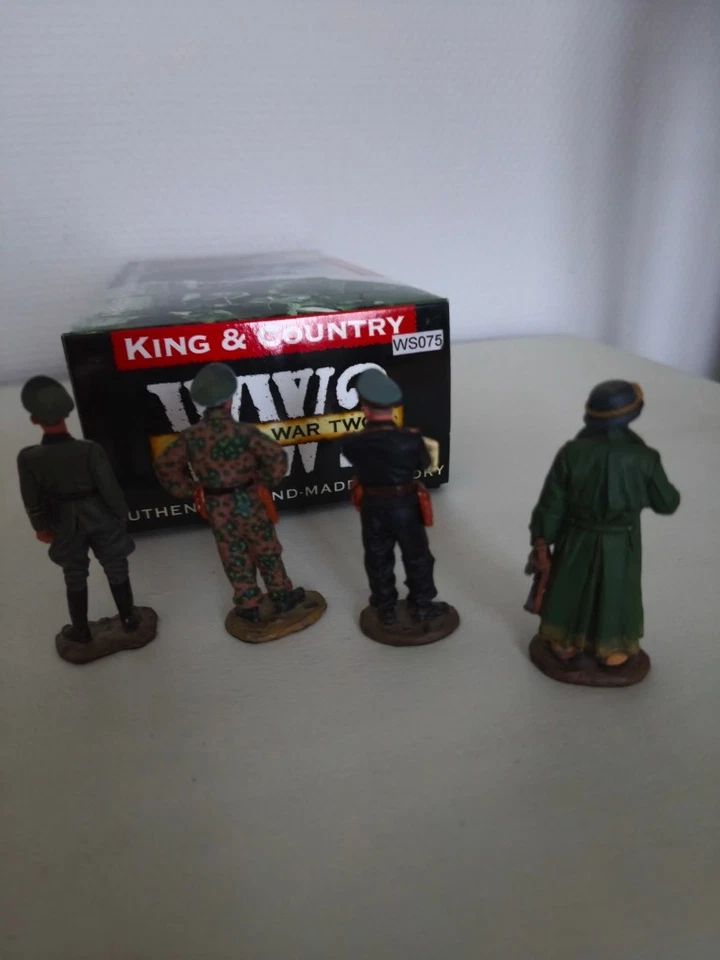 King&Country WS075, COMMANDER'S CONFERENCE  , 1/32 , No Thomasgunn,no Showcase - Photo 2/2