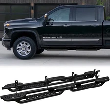 Vijay Fit 2019-2026 GMC Sierra 2500HD/3500HD Crew Cab Running Board & Step Bars