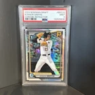 1814 Konnor Griffin 2024 Bowman Chrome Draft #BDC-22 Refractor 1st RC PSA 9
