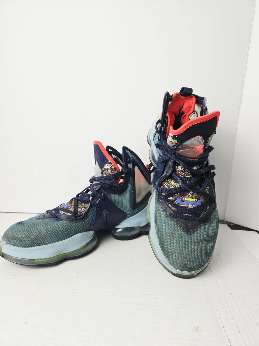 Nike LeBron 19 EP Fast Food Dutch Blue Basketball Sneakers (M Size 7) Nike LeBron 19 EP Fast Food - Dutch Blue for Sale  main image 4