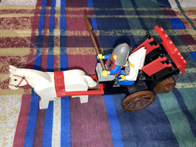 Lego 6023 MAIDEN'S CART 1986 Complete Instructions Medieval Vintage